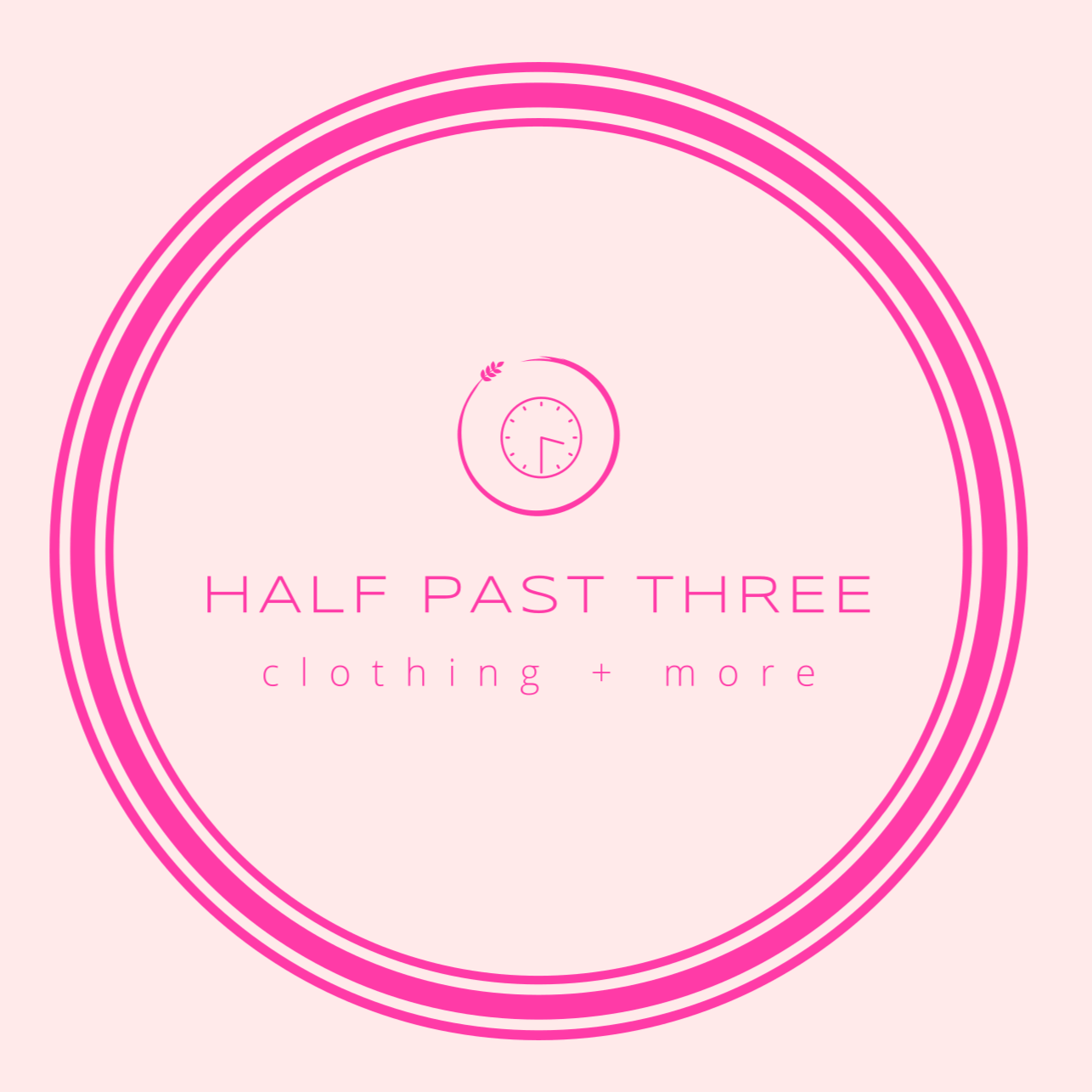 Half Past Three Clothing+More Clothing More Main Logo