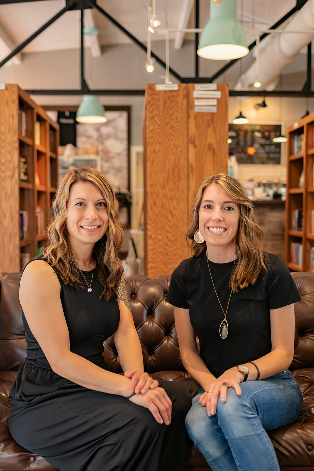Tara & Meg at The Bookhouse