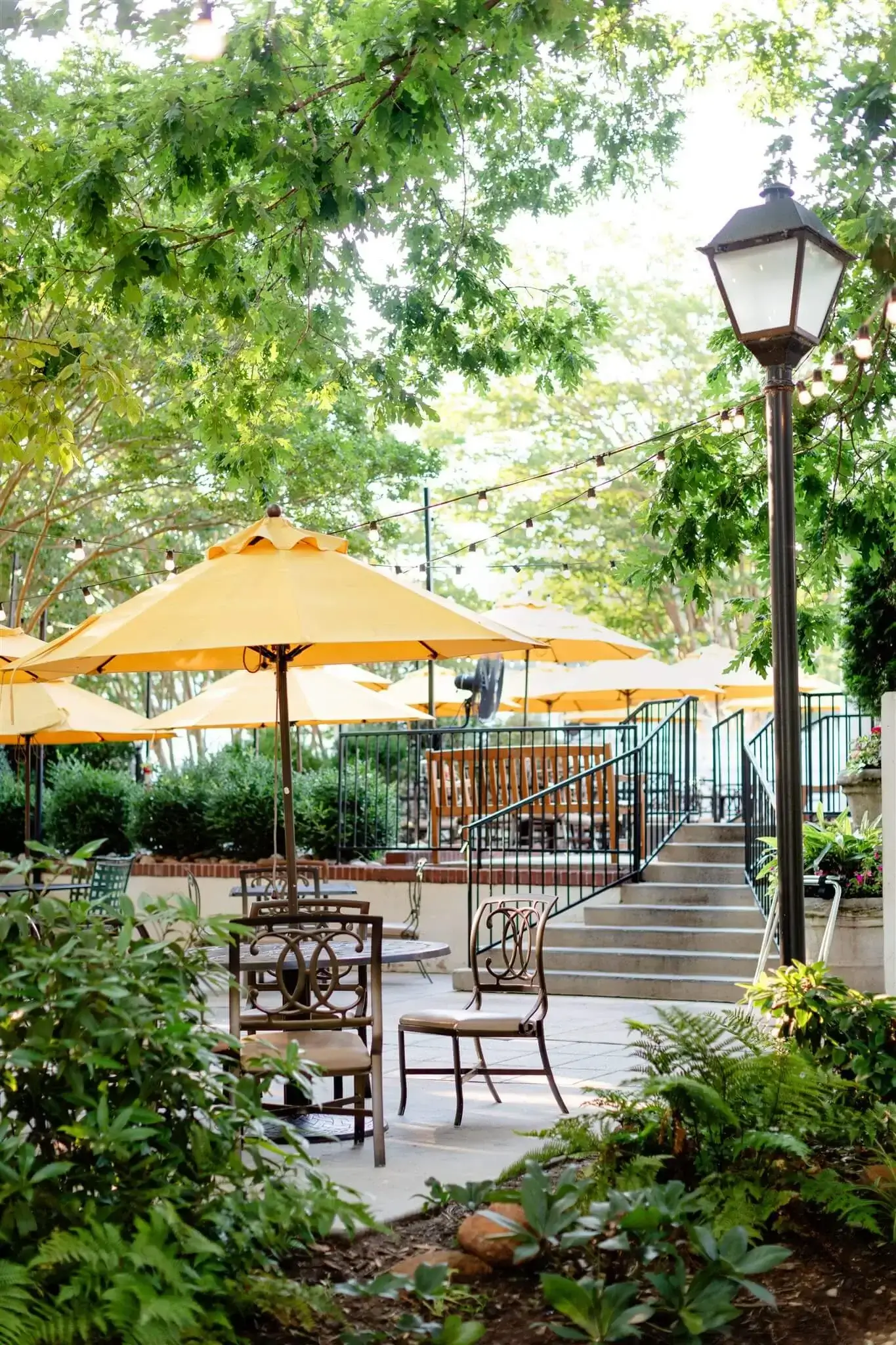 Reynolda Village: Copy of VT- Patio