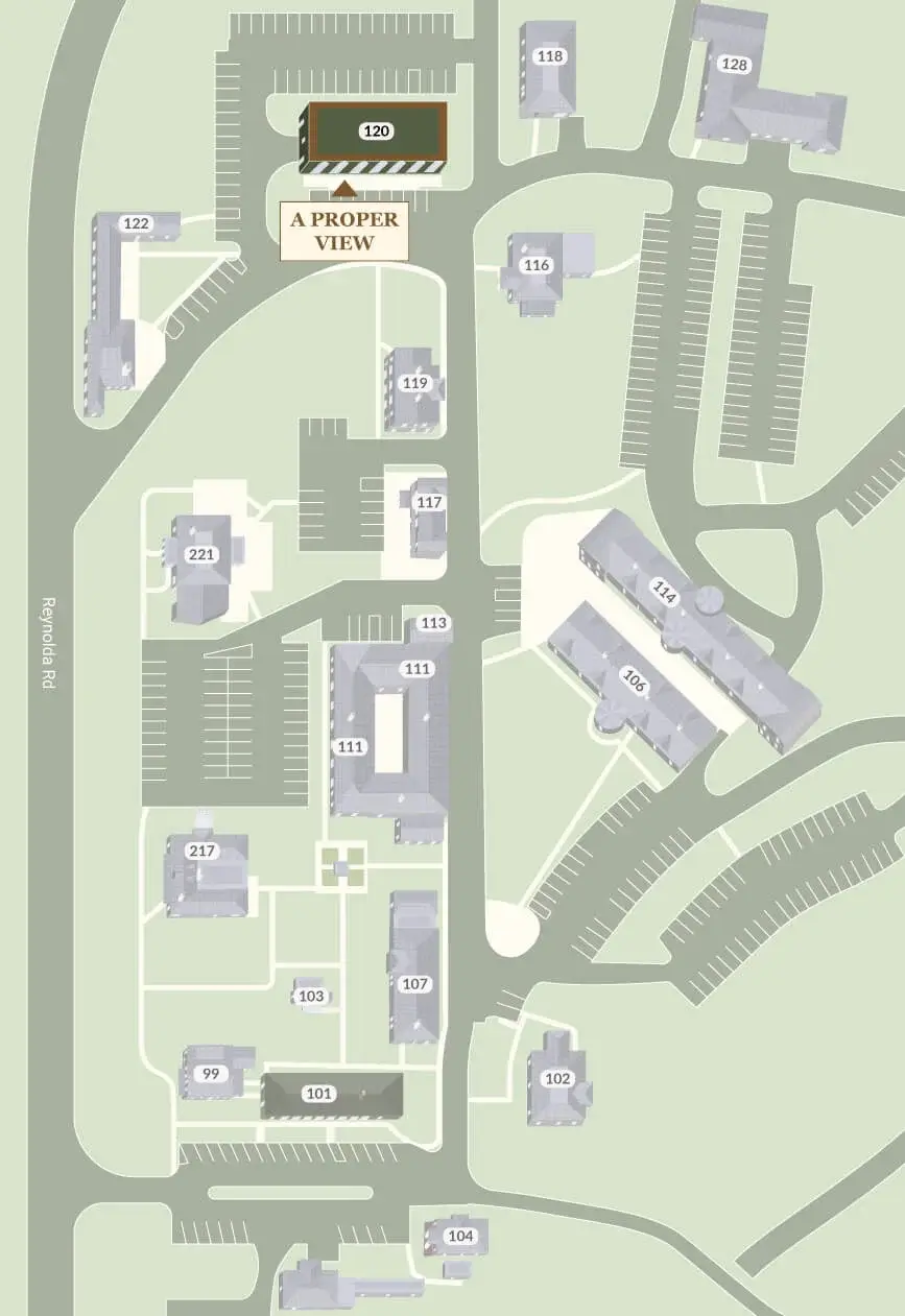A Proper View on Reynolda Village Map